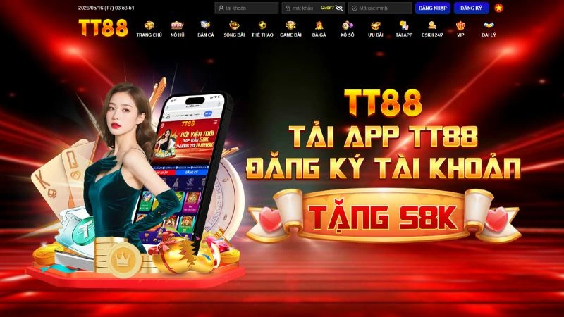Hướng dẫn tham gia TT88 cho người dùng mới đăng ký đăng nhập nạp rút tải app